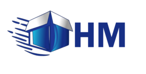 HM Couriers White Logo